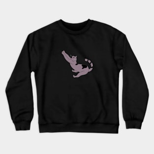 INTROVERTED BUT WILLING TO DISCUSS CATS Crewneck Sweatshirt